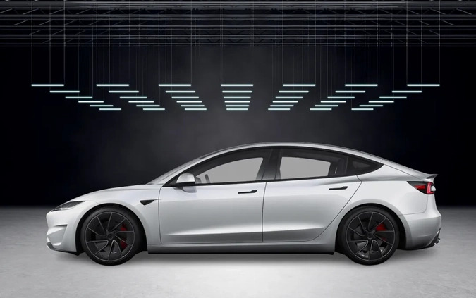 Tesla Model 3 cena 244990 przebieg: 1, rok produkcji 2024 z Piastów małe 37